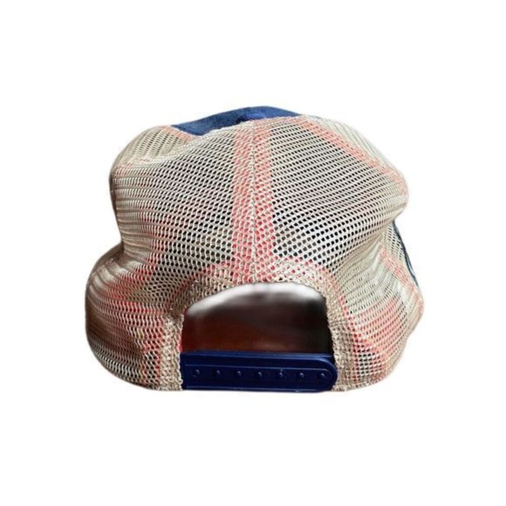 Army Black‎ Knights Breathable Mesh Adjustable Baseball Cap One Size Blue White - Picture 4 of 6